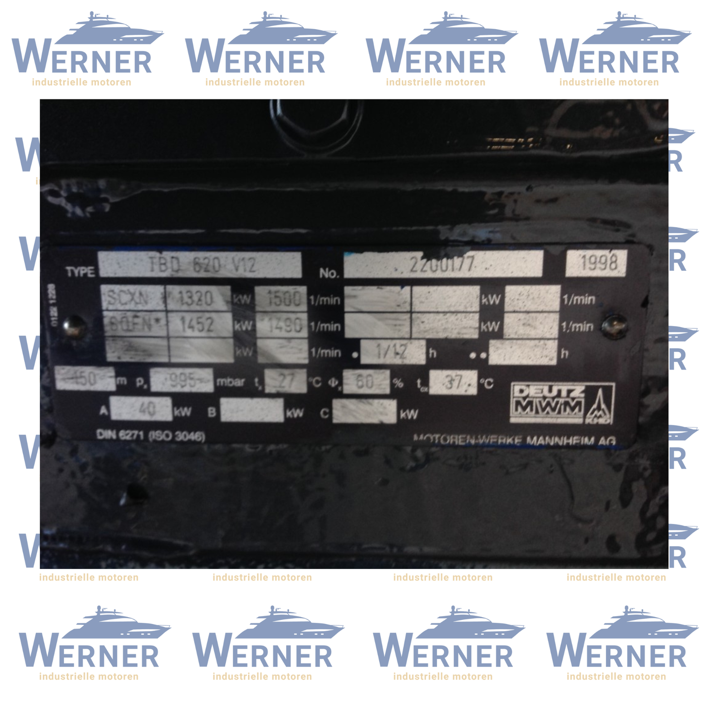 DEUTZ TBD 620-V12 Motoren | Engine