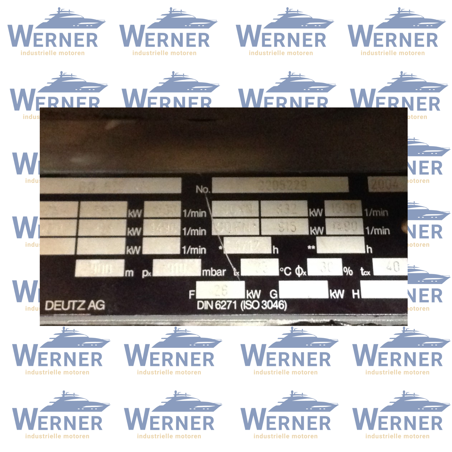 DEUTZ TBD 620-V8 Schiffsmotoren | Marine engine