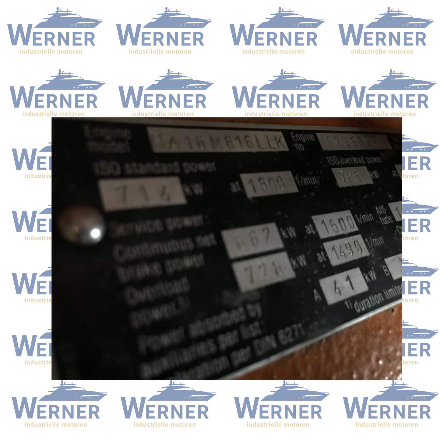 DEUTZ BA16M816 LLK Motoren | Engine