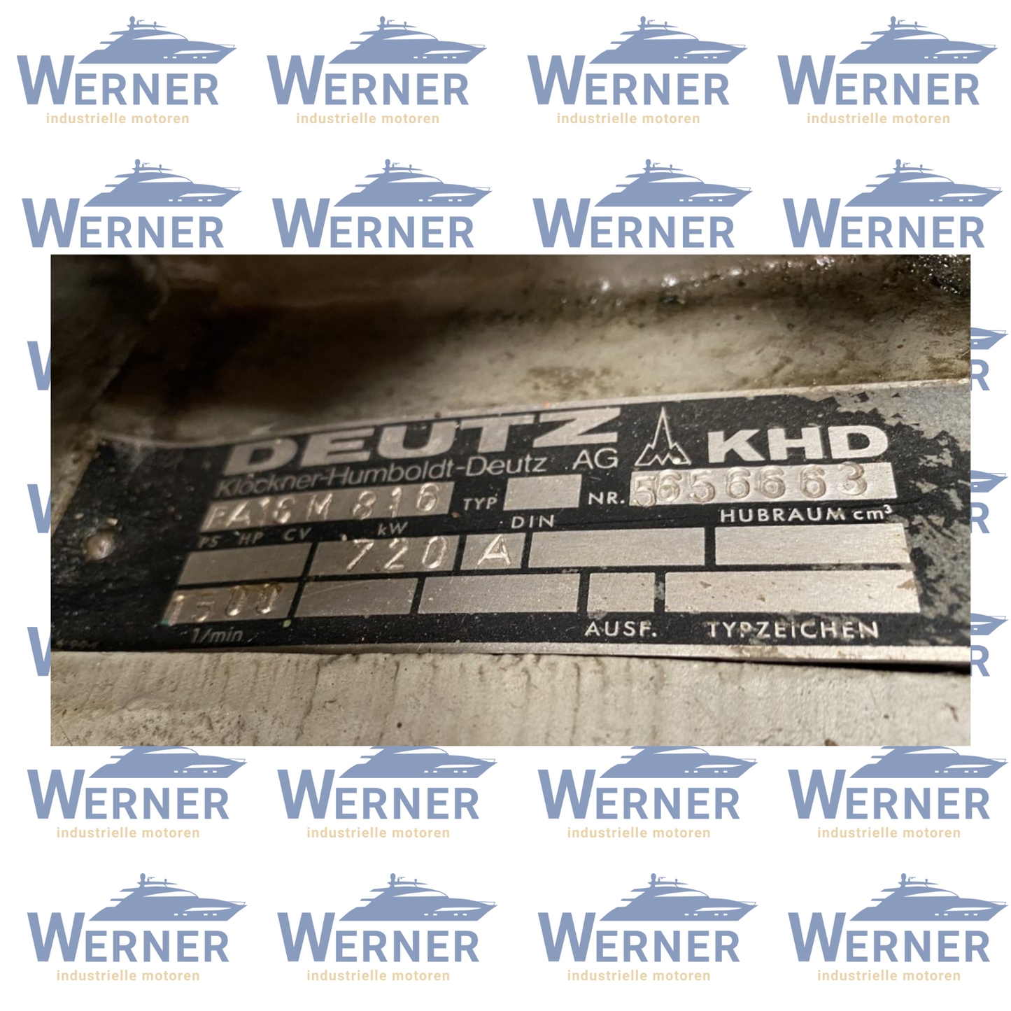 DEUTZ BA16M816 LLKU Aggregatmotoren, Genset engine