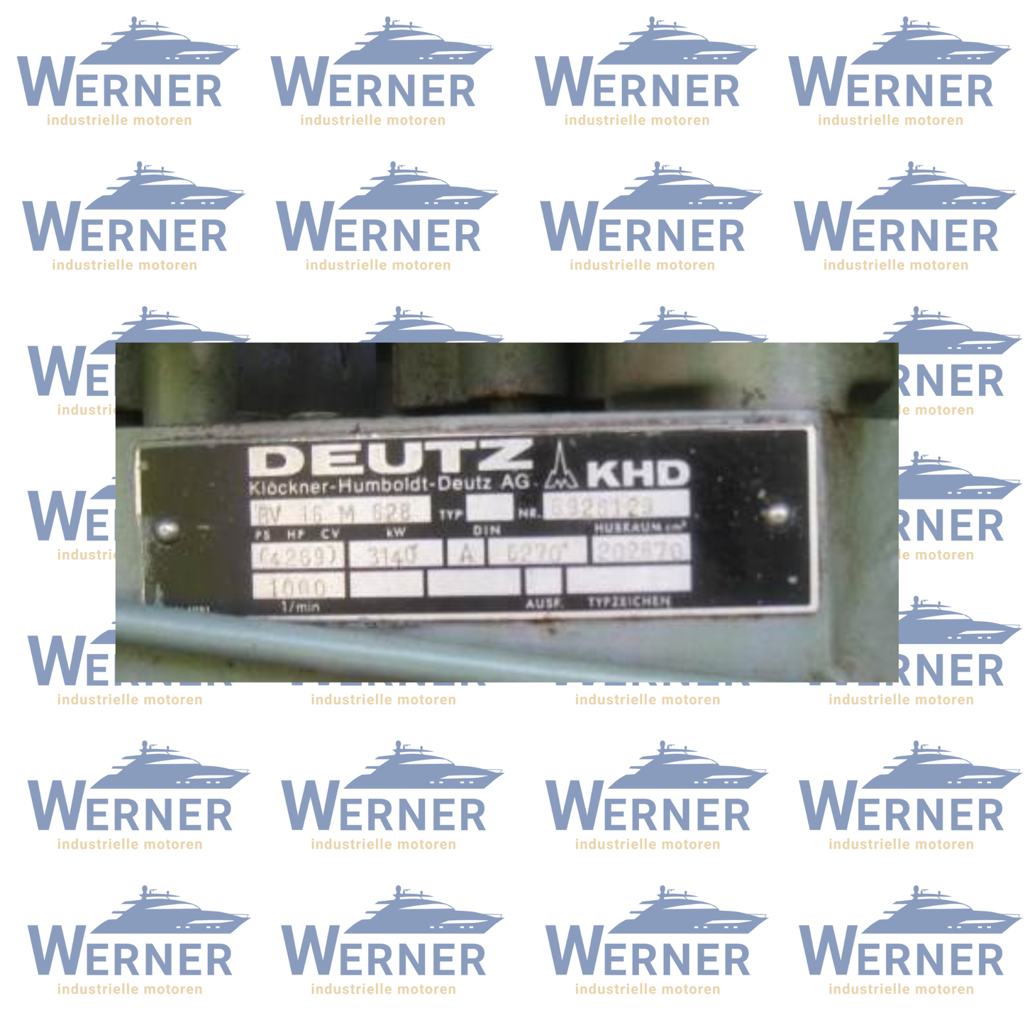 DEUTZ BV16M628 Aggregatmotoren | Genset engine