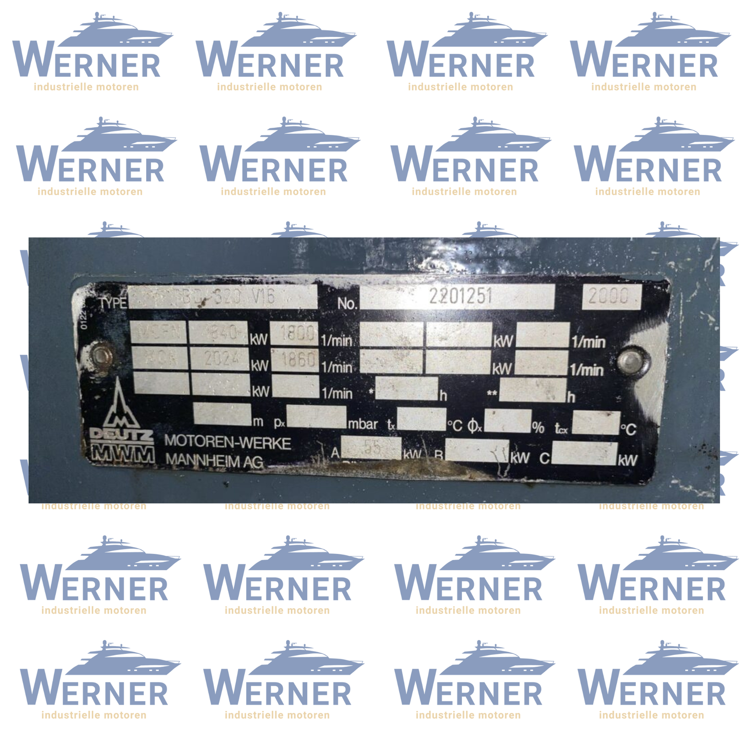 DEUTZ TBD 620-V16 Motoren | Engine