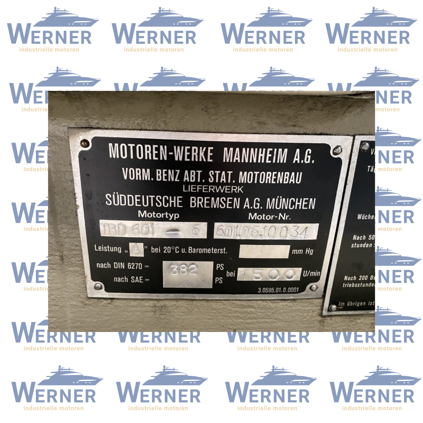 MWM TBD 601-6 Aggregatmotoren | Genset engine