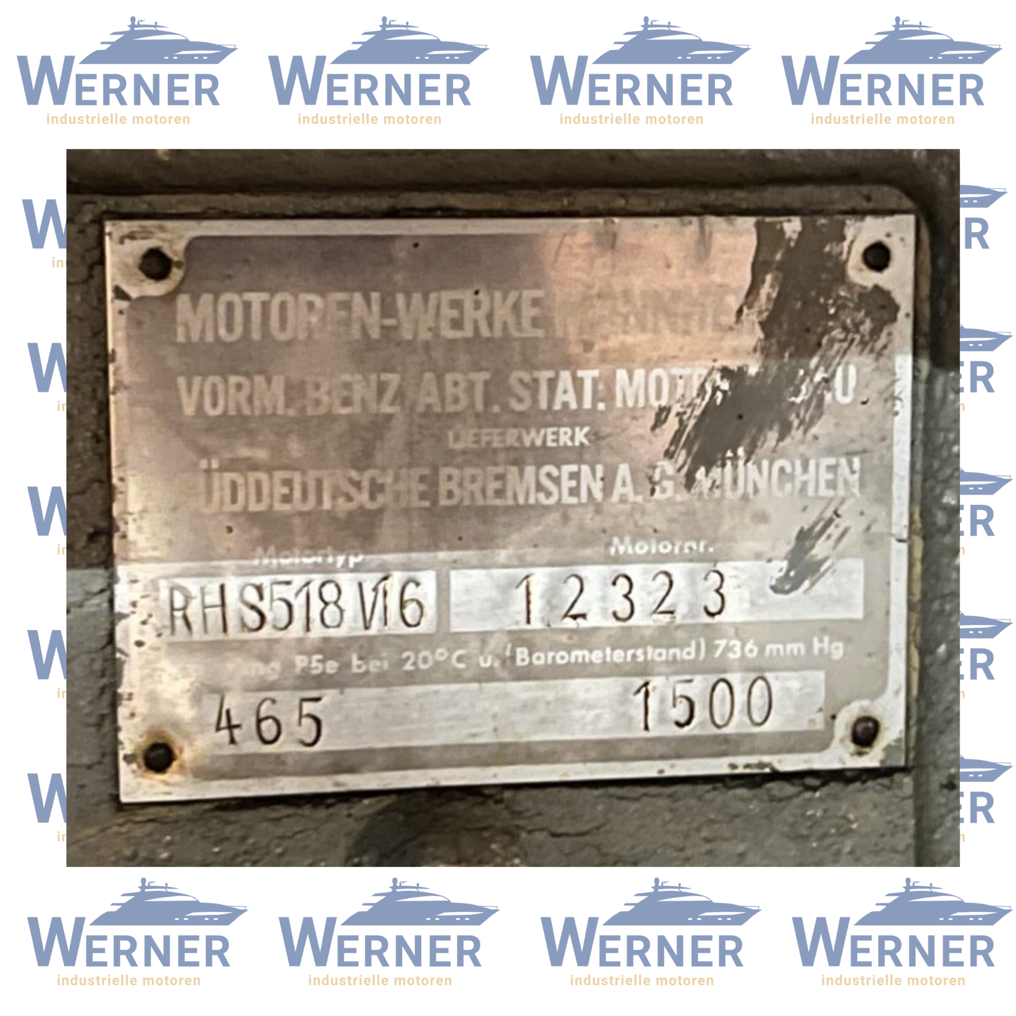 MWM RHS 518-V16 Motoren | Engine