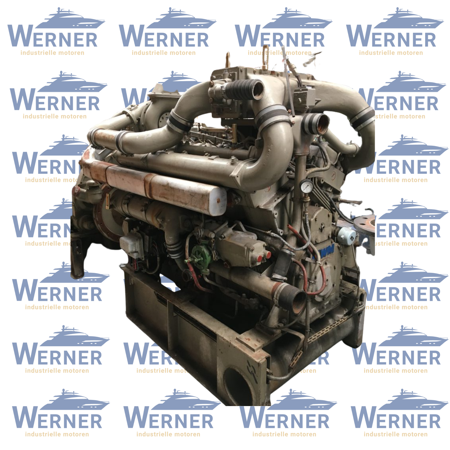 MWM TBRHS 518-V12 Aggregatmotoen | Genset engine