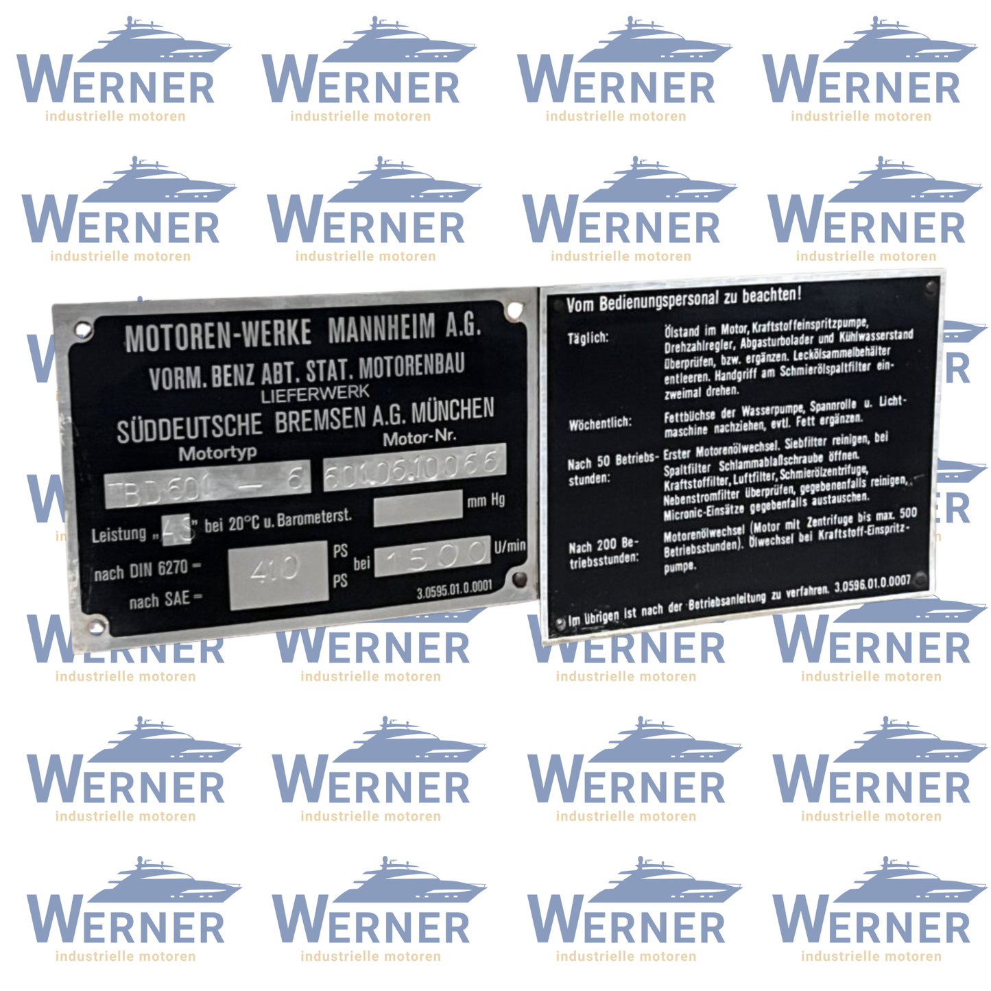 MWM TBD 601-6 Aggregatmotoren | Genset engine