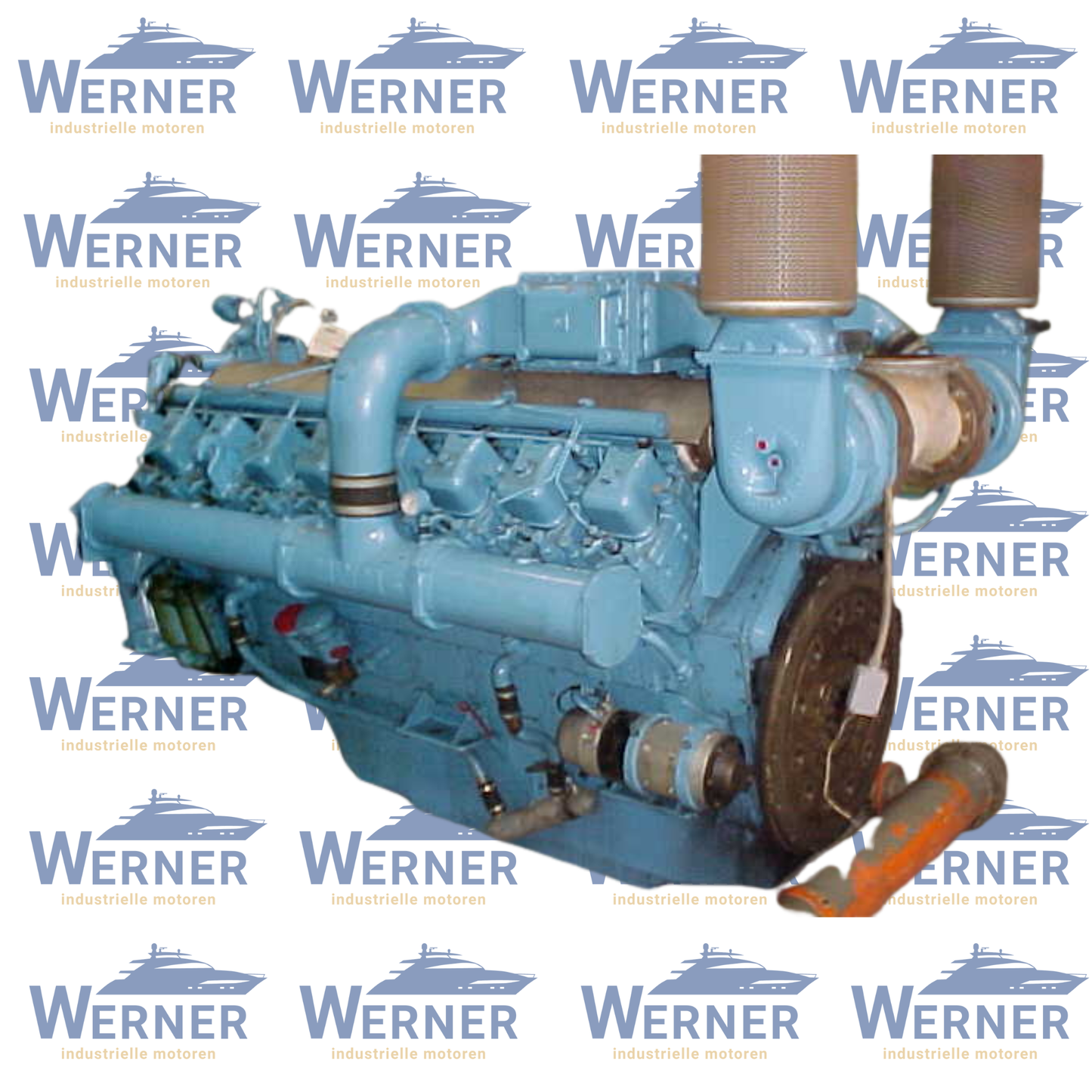 MWM TBD 602-V16S Engine | Motoren