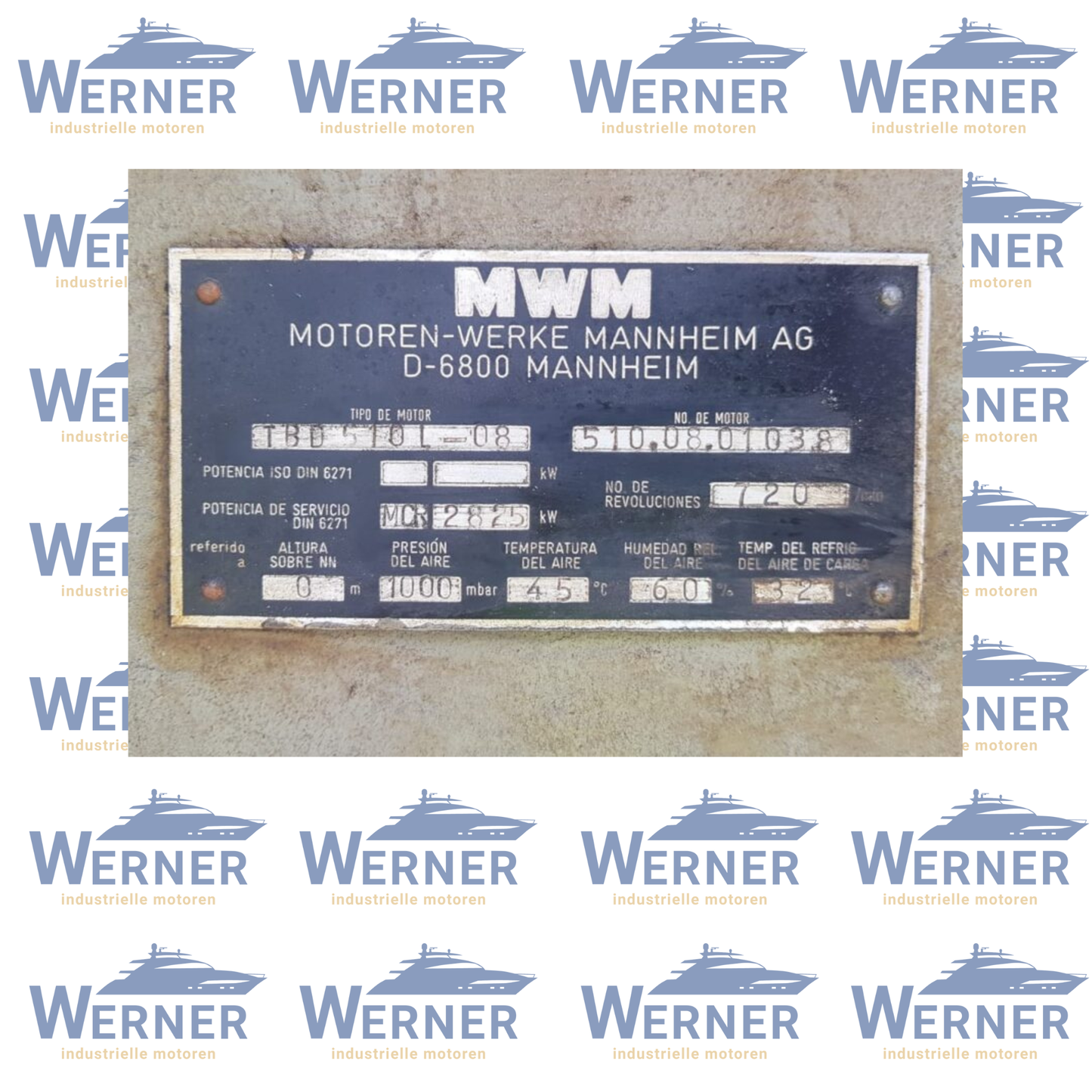 MWM TBD 510-L8 Motoren | Engine