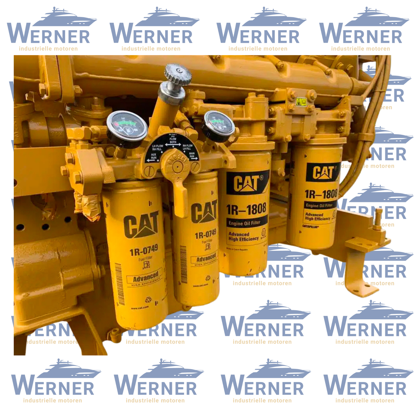 Caterpillar 3408 480HP Schiffsmotoren | Marine engine