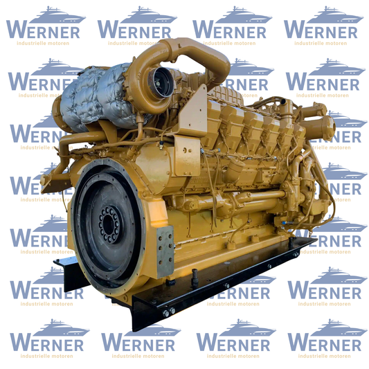 Caterpillar 3512B Lokomotivmotor | Locomotive engine