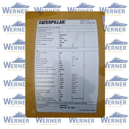 Caterpillar C32 550kW Schiffsmotoren | Marine auxiliary engine