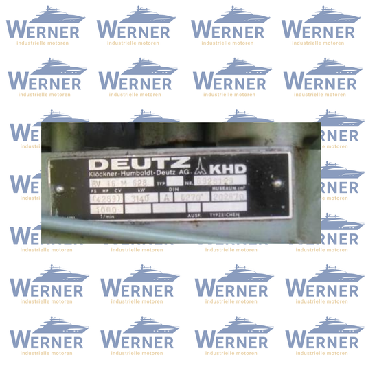 DEUTZ BV16M628 Aggregatmotoren | Genset engine