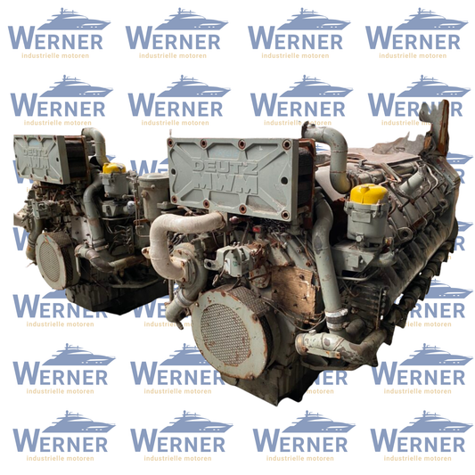 DEUTZ TBD 620V12 Schiffsmotoren, Marine engine